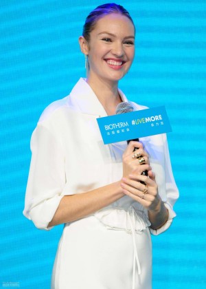 Candice Swanepoel - Biotherm Event in Shanghai