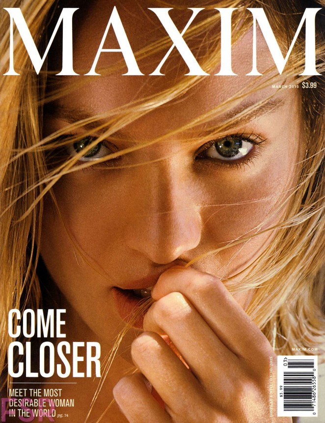 Candice Swanepoel – Maxim Magazine Cover (March 2015)