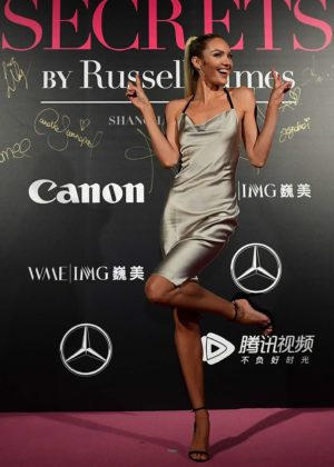 Candice Swanepoel - Mercedes-Benz 'Backstage Secrets' by Russell James in Shanghai