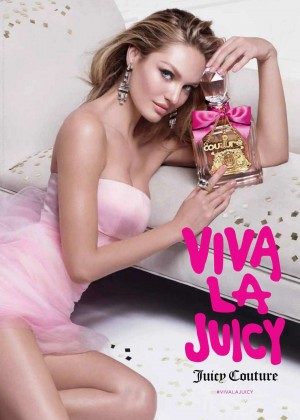 Candice Swanepoel - New Face of Viva La Juicy Fragrance