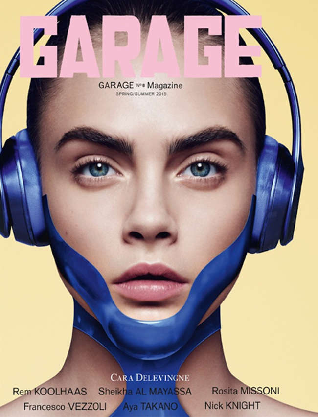 Cara Delevinge - Garage Magazine Cover (Spring/Summer 2015)
