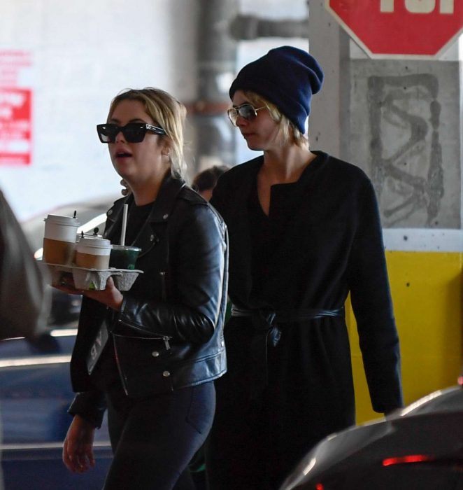 Cara Delevingne and Ashley Benson - Heading out for breakfast in Los Angeles