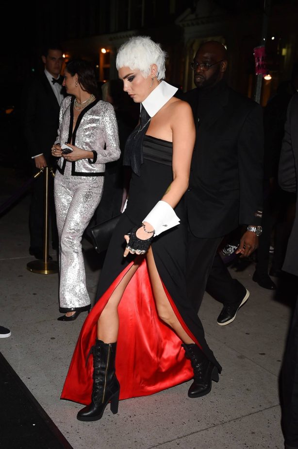 Cara Delevingne - Arrives at the Met Gala After Party at the Zero Bond in New York