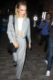 Cara Delevingne - Arriving at the Nasty Gal's Party in London