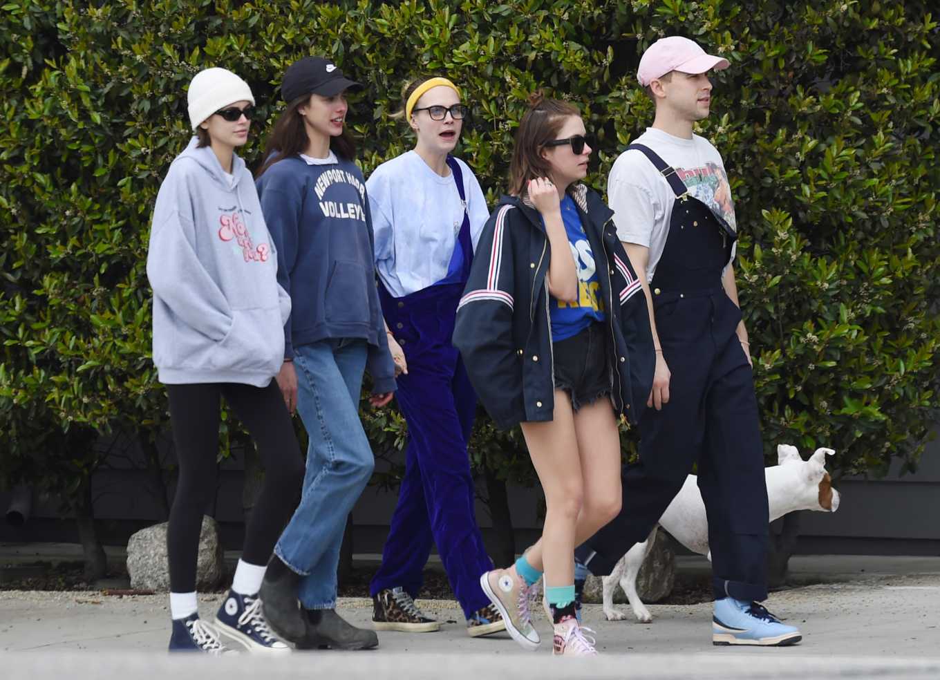 Cara Delevingne, Ashley Benson And Kaia Gerber â€“ Out In Los Angeles
