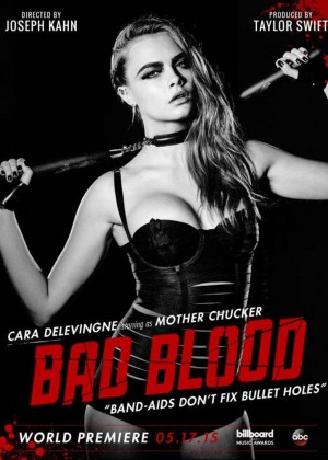 Cara Delevingne - ‘Bad Blood’ Poster