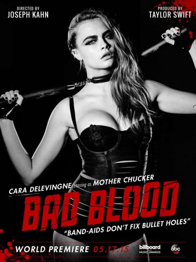 Cara Delevingne - ‘Bad Blood’ Poster