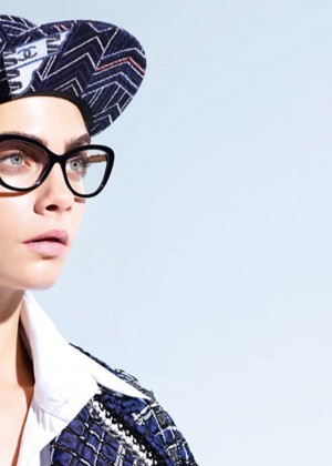 Cara Delevingne - Chanel Eyewear SS 2016 Campaign