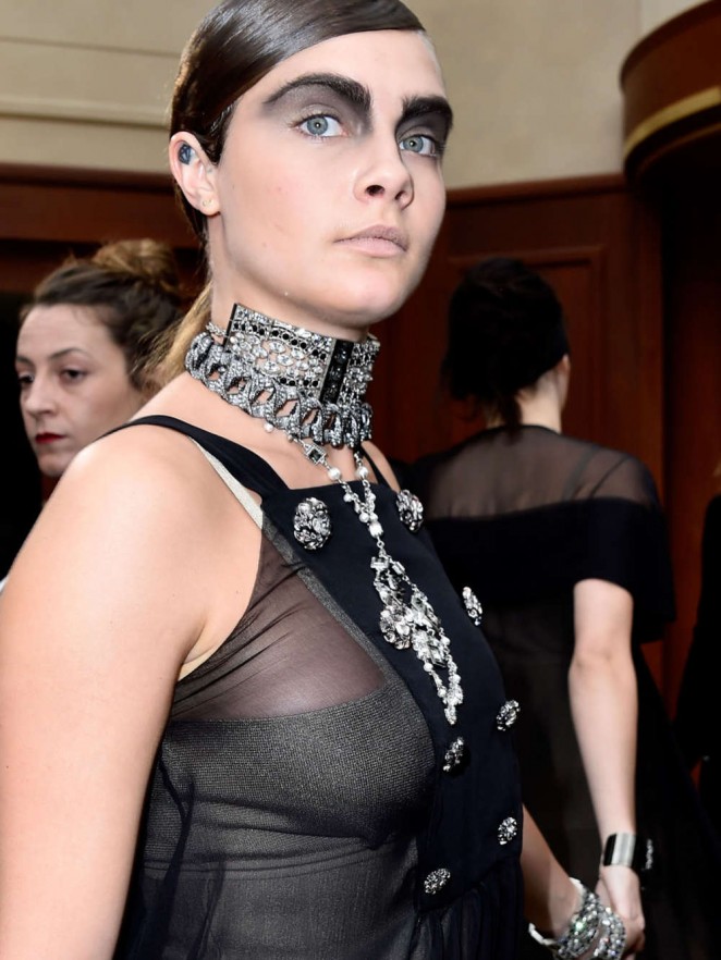 Cara Delevingne - Chanel Fashion Week 2015 in Paris