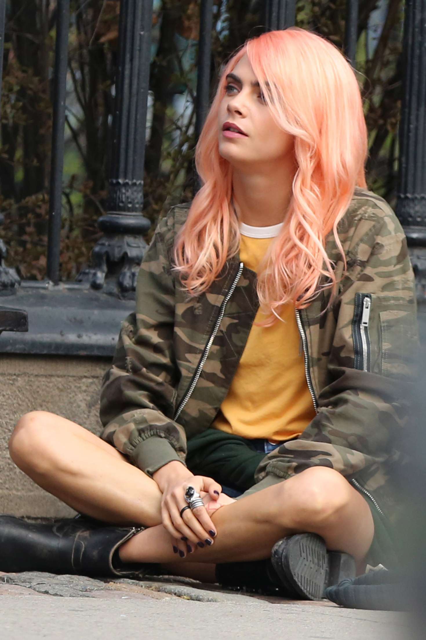 Cara Delevingne Filming 'Life in a Year' set in Toronto
