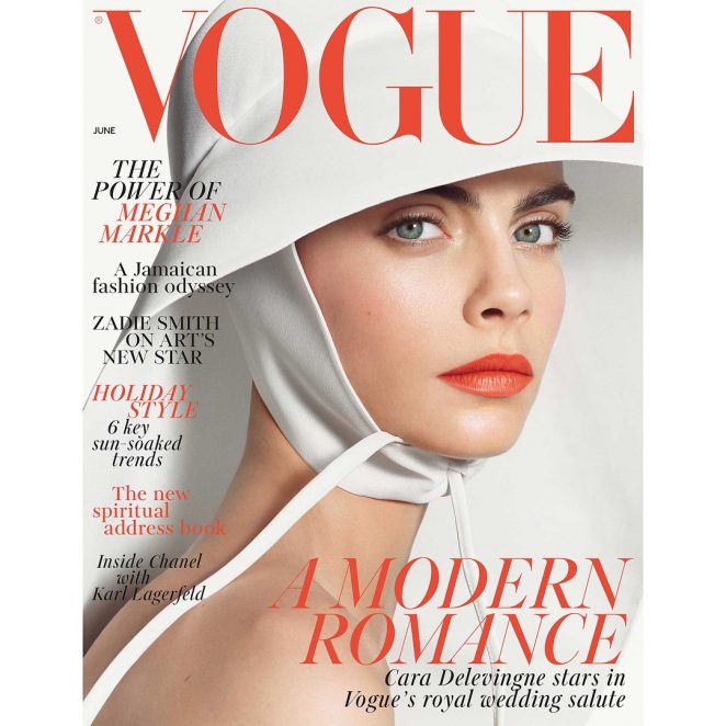 Cara Delevingne for Vogue UK (June 2018)