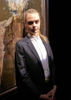 Cara Delevingne - 'Jonathan Yeo Portraits' Exhibition Opening in Hillerod