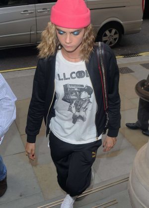 Cara Delevingne Out in London