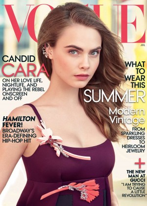 Cara Delevingne - Vogue Magazine (July 2015)