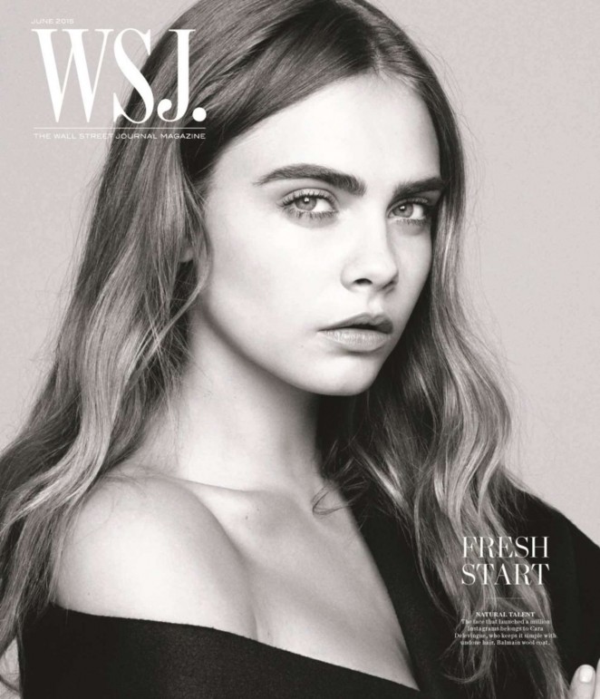 Cara Delevingne - WSJ Magazine (June 2015)