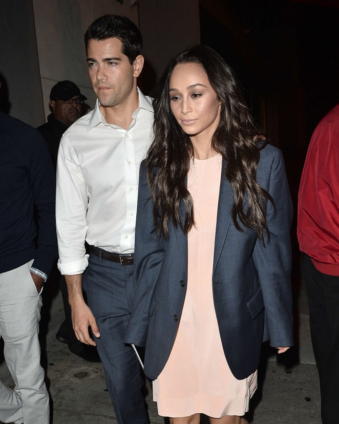 Cara Santana and Jesse Metcalfe out in West Hollywood