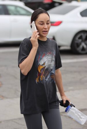 Cara Santana - Seen after workout in West Hollywood