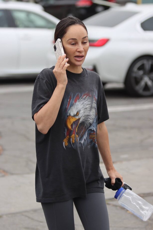Cara Santana - Seen after workout in West Hollywood