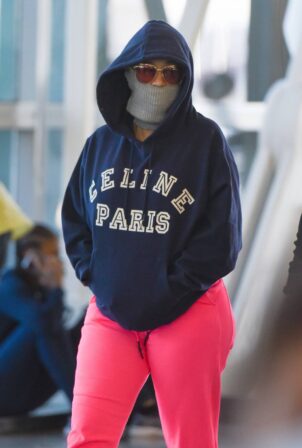 Cardi B - Seen as she arrives at JFK Airport in New York