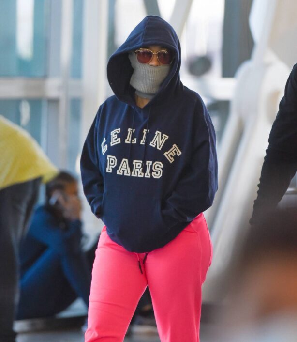 Cardi B - Seen as she arrives at JFK Airport in New York