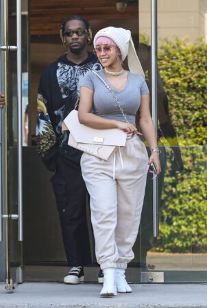 Cardi B - Shopping at H.Lorenzo on Melrose Avenue in West Hollywood