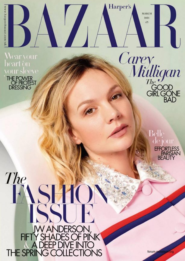Carey Mulligan - Harper's Bazaar UK - March 2021