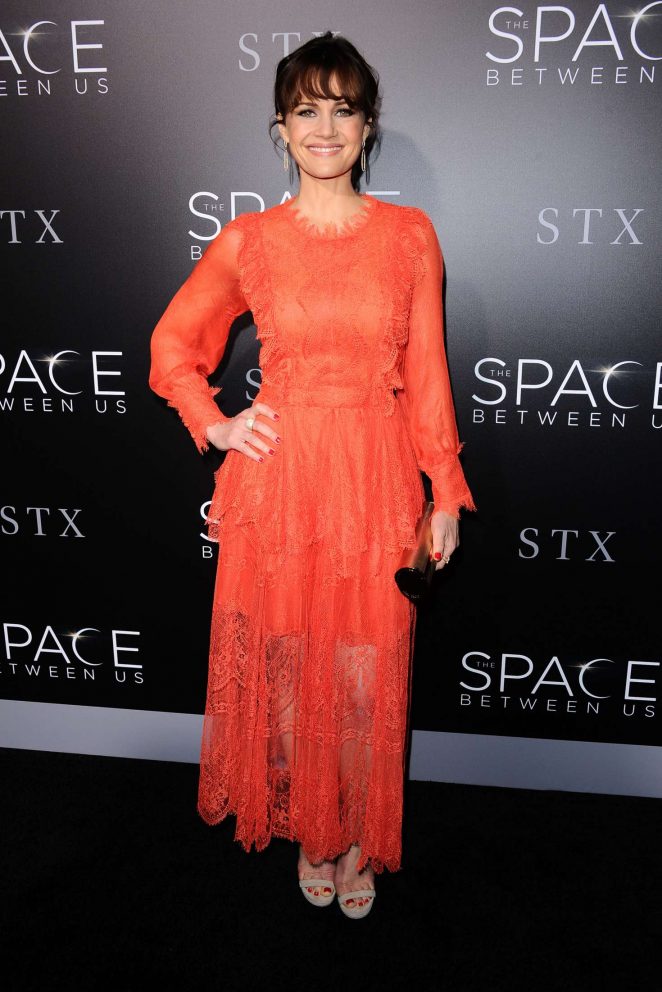 Carla Gugino - 'The Space Between Us' Premiere in Los Angeles