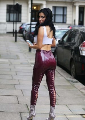 Carla Howe in Tight Pants - Out in London