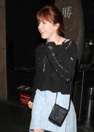 Carly Rae Jepsen Night Out in Hollywood
