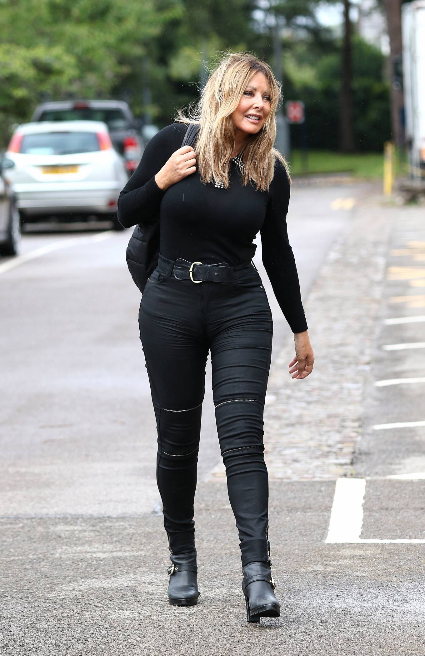 Carol Vorderman - Pictured at BBC Wales in Cardiff
