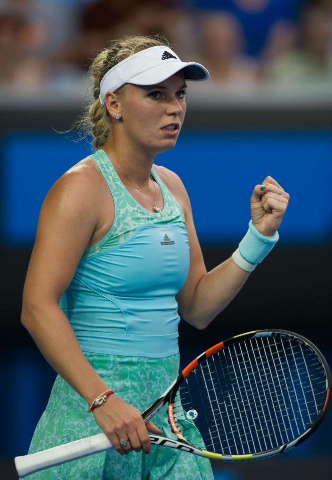 Caroline Wozniacki - 2015 Australian Open 2nd round
