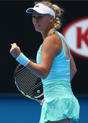 Caroline Wozniacki - 2015 Australian Open in Melbourne