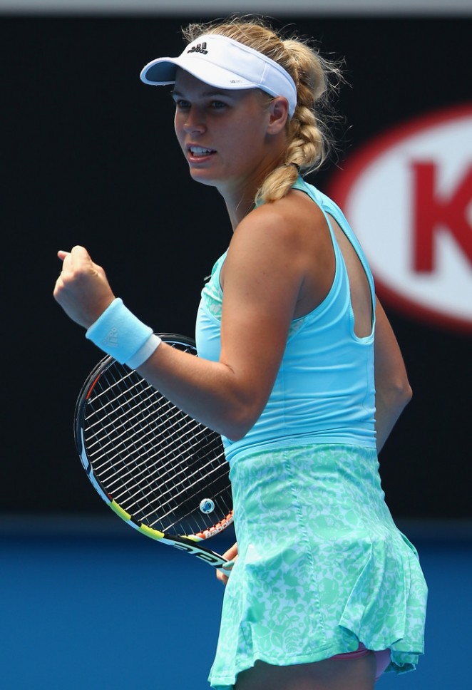 Caroline Wozniacki - 2015 Australian Open in Melbourne