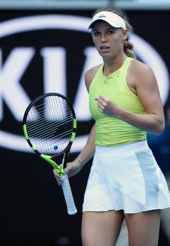 Caroline Wozniacki - 2018 Australian Open Grand Slam in Melbourne