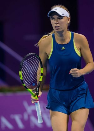 Caroline Wozniacki -  2018 Qatar WTA Total Open in Doha
