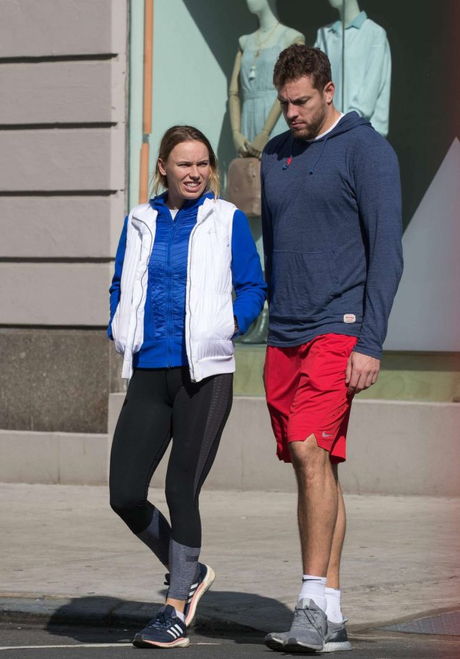 Caroline Wozniacki - Out and about in New York City