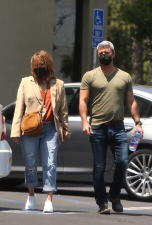 Carrie Ann Inaba - With ex boyfriend Fabien Viteri out in Los Angeles