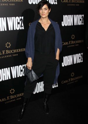Carrie Ann Moss - 'John Wick Chapter 2' Premiere in Los Angeles