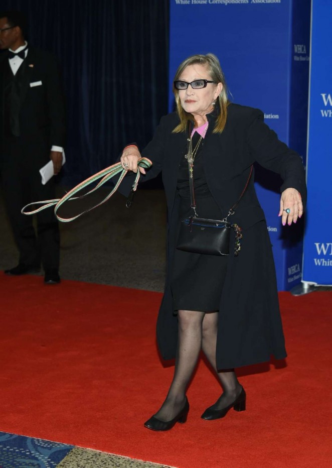 Carrie Fisher - White House Correspondents Dinner in Washington