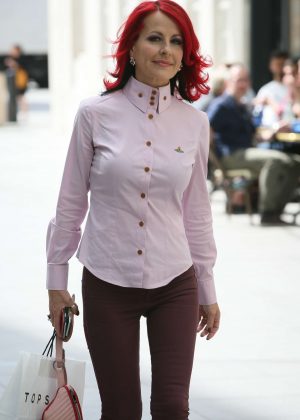 Carrie Grant - Arriving at BBC Studios in London