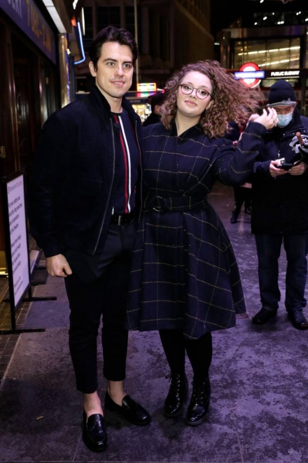 Carrie Hope Fletcher - Pictured at A Christmas Carol Opening Night at the Dominion Theatre