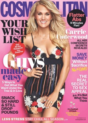 Carrie Underwood - Cosmopolitan Magazine (December 2015)
