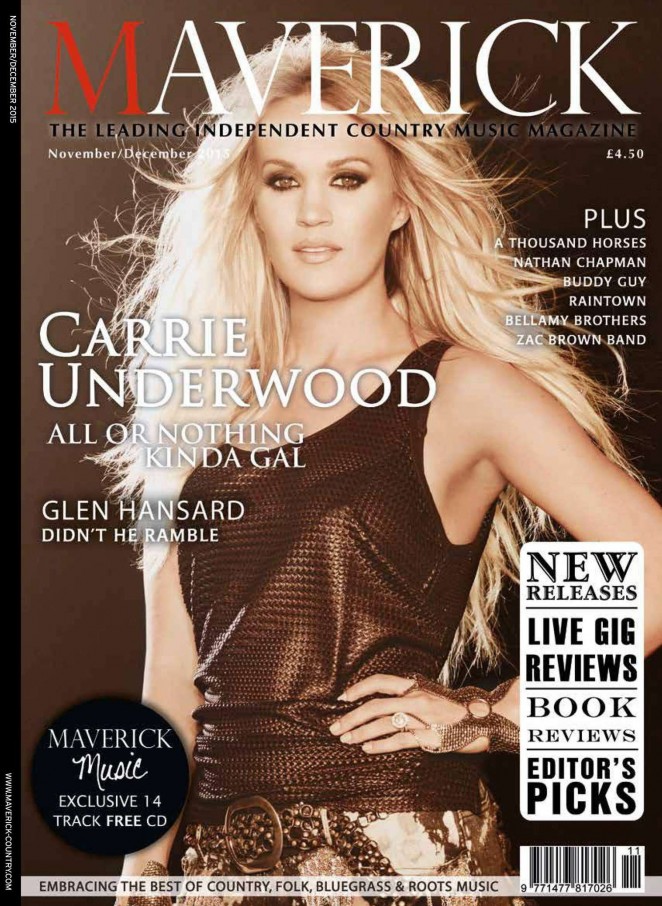 Carrie Underwood - Maverick Magazine (November/December 2015)