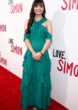 Cassady McClincy - 'Love, Simon' Premiere in Los Angeles