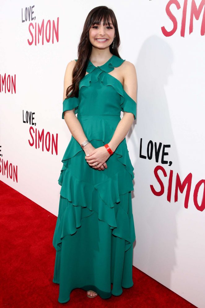 Cassady McClincy - 'Love, Simon' Premiere in Los Angeles