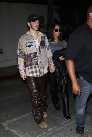 Cassie - arriving at Vas Morgan's Halloween party in West Hollywood