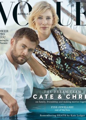 Cate Blanchett and Chris Hemsworth - Vogue Australia (November 2017)