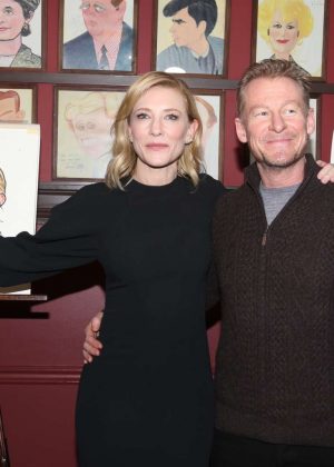 Cate Blanchett and Richard Roxburgh Sardi's caricature unveiling in NYC
