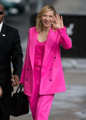 Cate Blanchett - Arriving at 'Jimmy Kimmel Live' in Hollywood