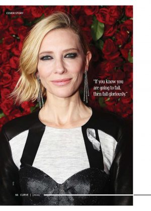 Cate Blanchett - Curve Magazine (Spring 2018)